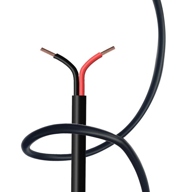 High-Quality 18 AWG 2 Conductor Electrical Wire - 100FT