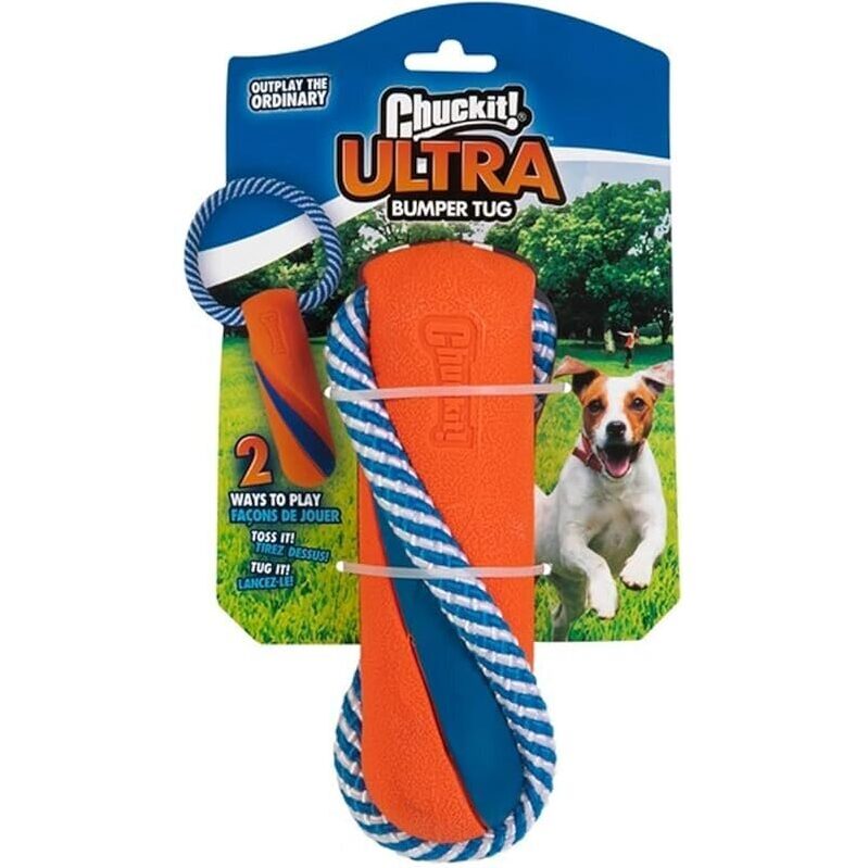 Chuckit! Ultra Bumper Tug Dog Toy: Versatile & Durable Fun for Your Dog