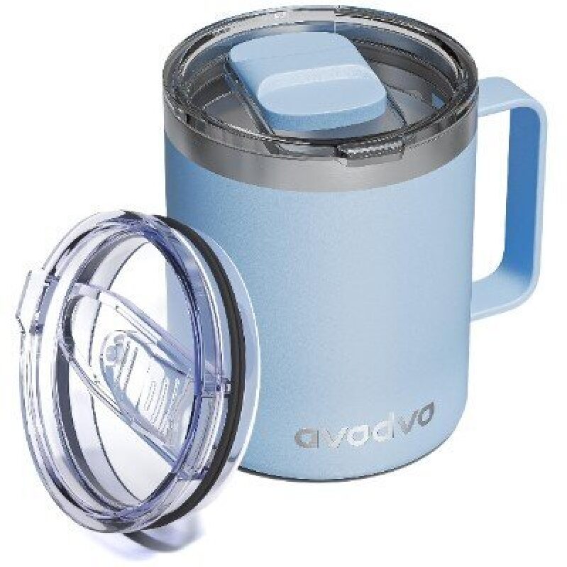Avado 12oz Stainless Steel Insulated Coffee Mug with Lid