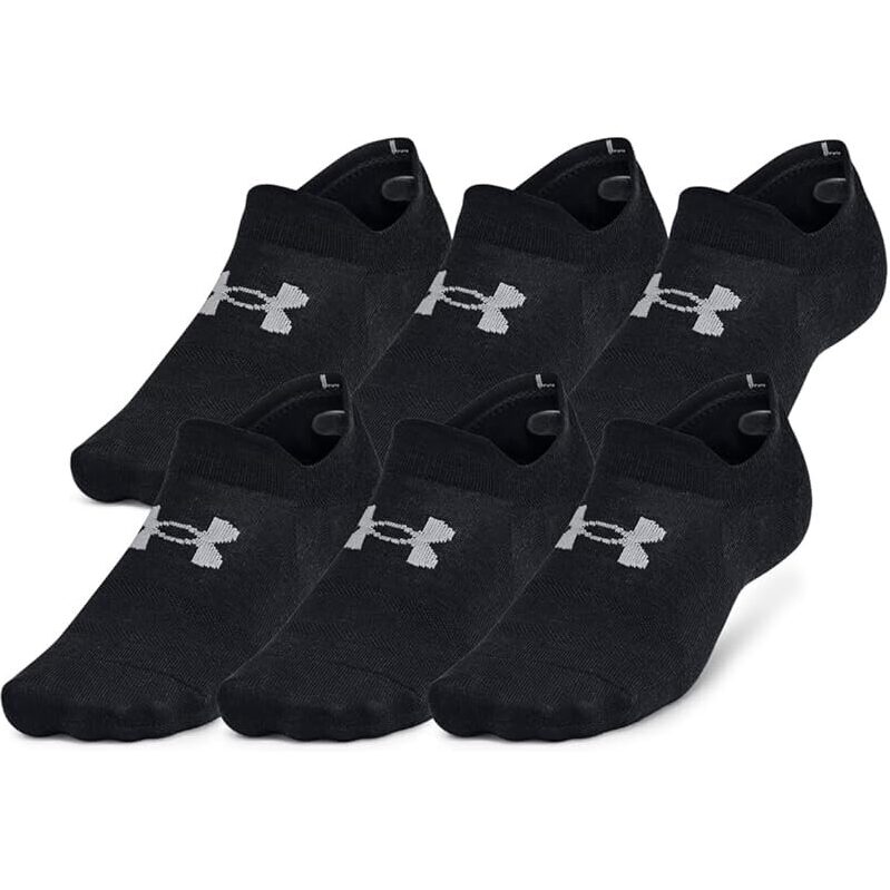 6pk Unisex Adult Essential Ultra Low Tab Socks - Comfortable, Durable, and Cost-Efficient