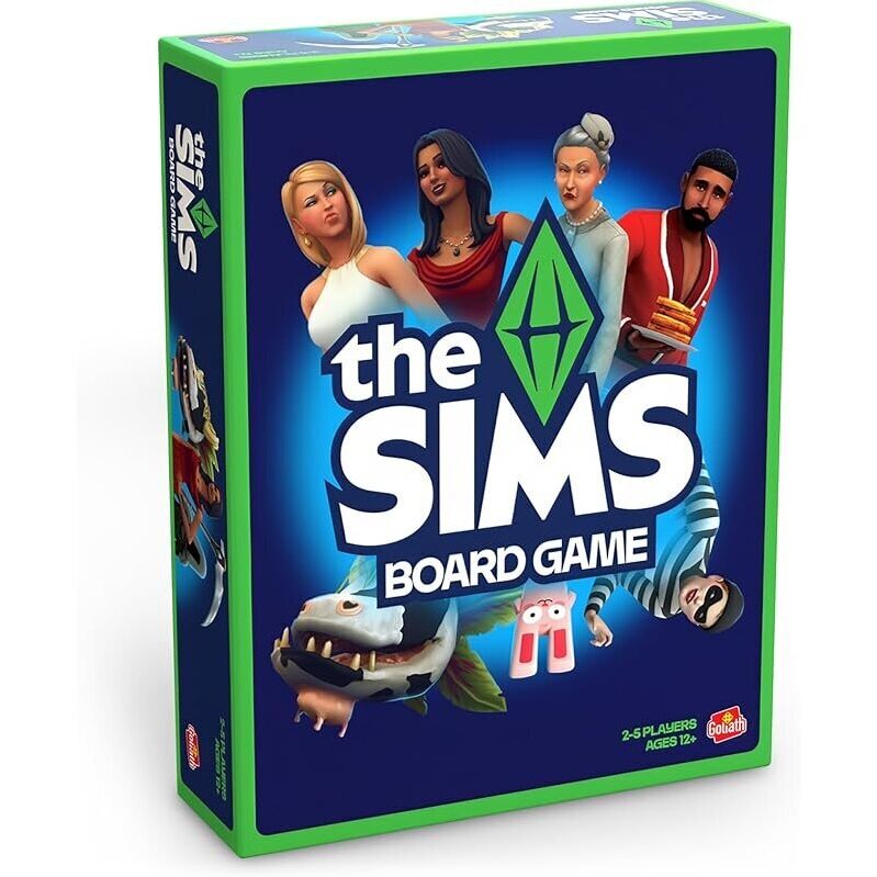 The Sims Board Game - Family Strategy Fun for Ages 12+