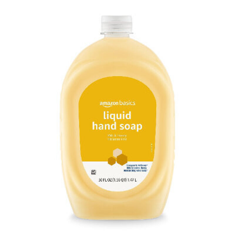 Amazon Basics Honey Milk Scented Liquid Hand Soap - 50 fl.oz