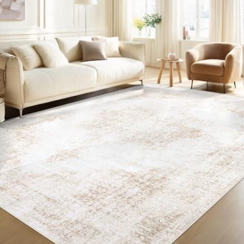 40% Off Washable 5x7 Retro Low Pile Rug - Perfect for Any Room
