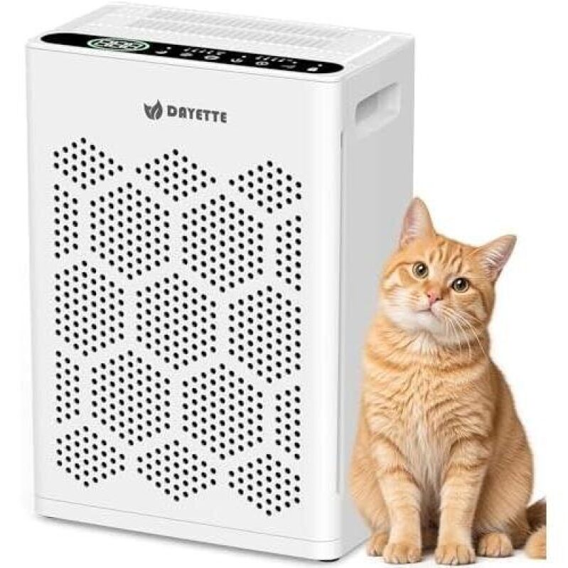 DAYETTE Air Purifier for Home - Large Room Coverage, 55% OFF