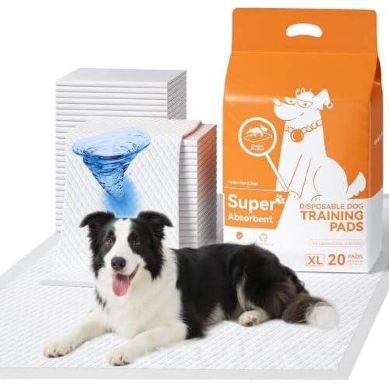 Meowant 20-Piece 6-Layer Super Absorbent Dog Training Pads - 62% Off