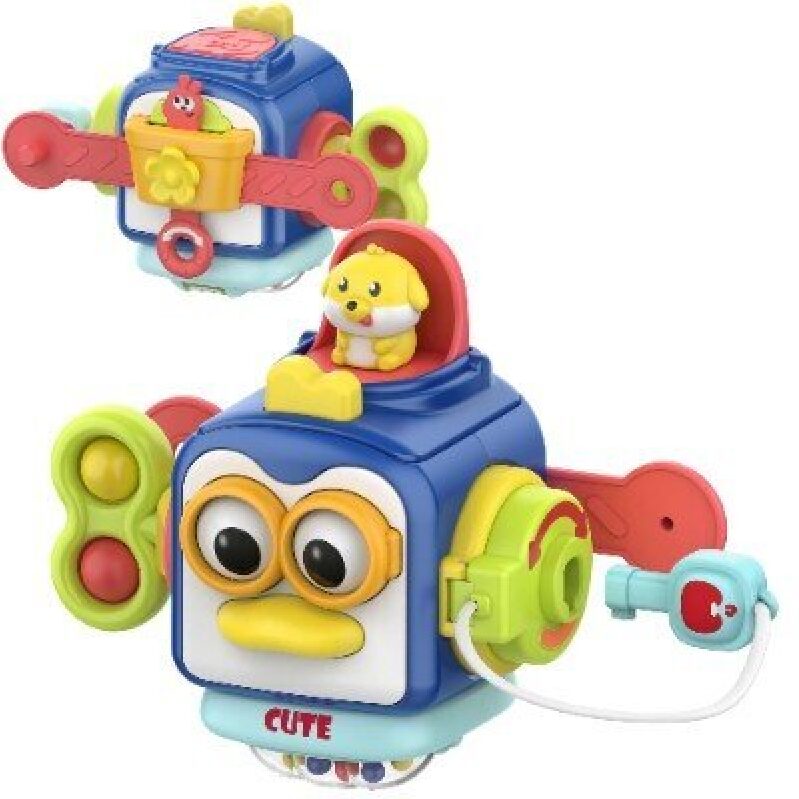 SOONYANG 六合一蒙特梭利忙碌块 - Educational Toy for Kids