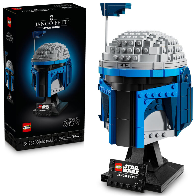 LEGO Star Wars Jango Fett Helmet Model Kit - Ultimate Collectible