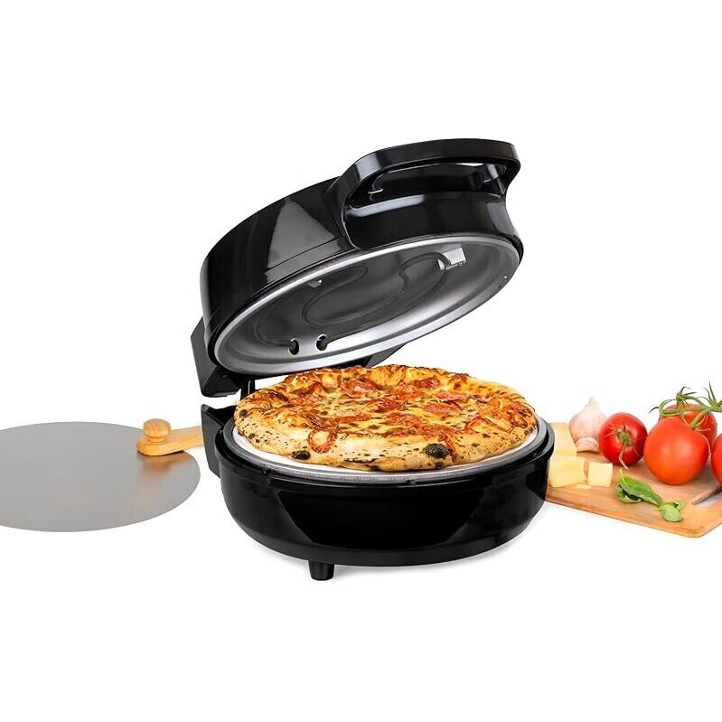 Nostalgia Homecraft Stone Baked Pizza Oven 12-inch - Perfect for Pizza Lovers