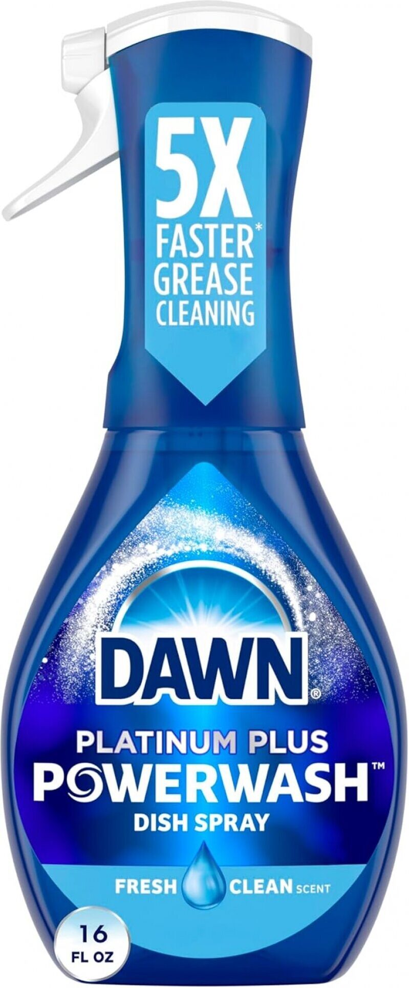Dawn Platinum Plus Powerwash Dish Spray - Fresh Clean Scent, 16 Fl Oz