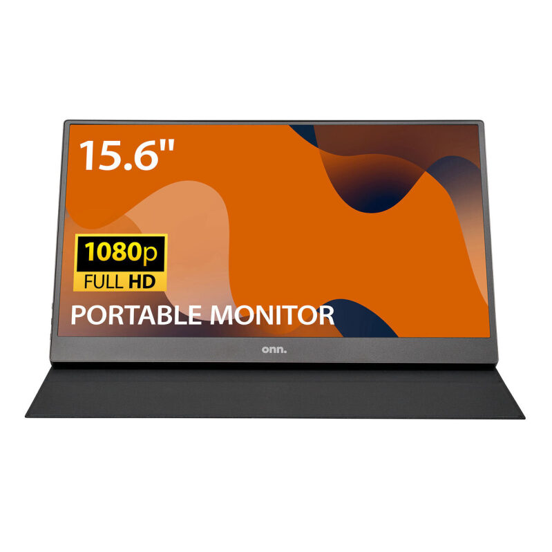 Onn 15.6-inch FHD LCD Portable Office Monitor - Open Box