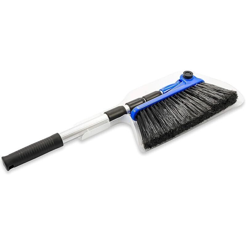 Camco 43623 Full Size Broom and Dustpan - Efficient RV Cleaning