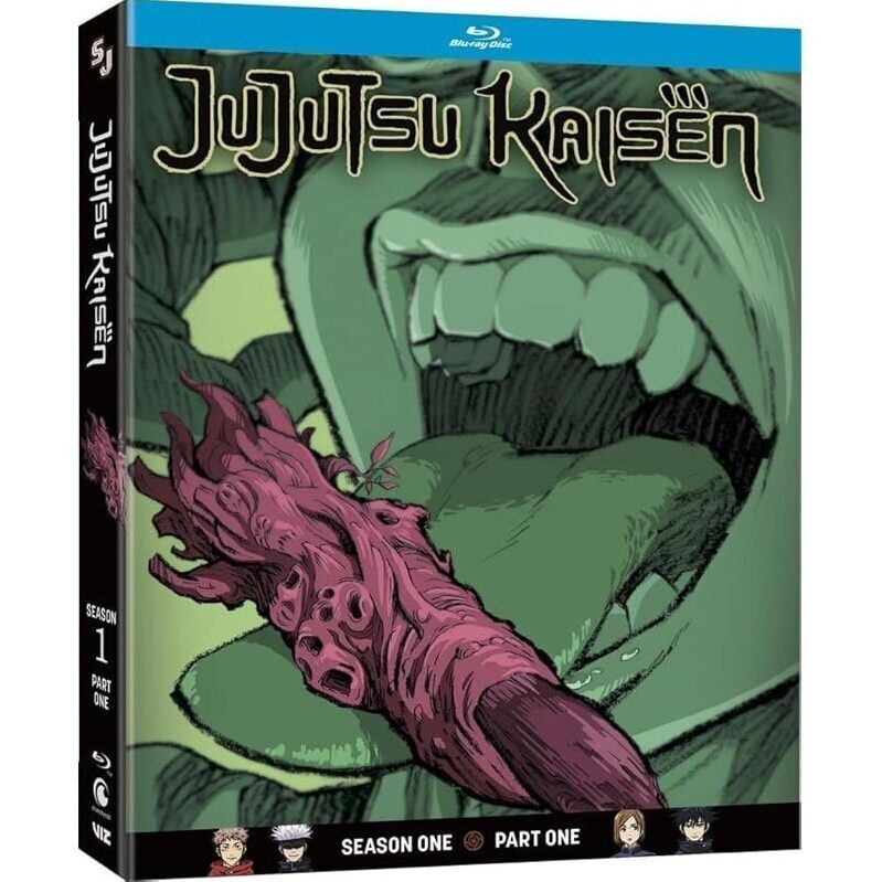 Jujutsu Kaisen Season 1 Part 1 Blu-ray: Unleash the Power of Cursed Energy