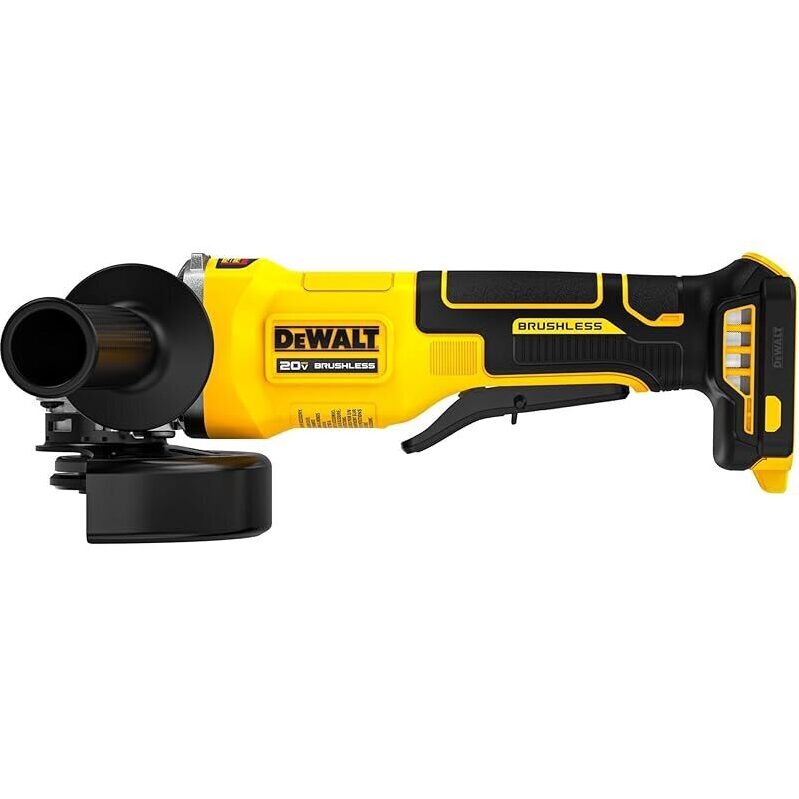 DEWALT 20V MAX Cordless 4.5-in Paddle Switch Grinder