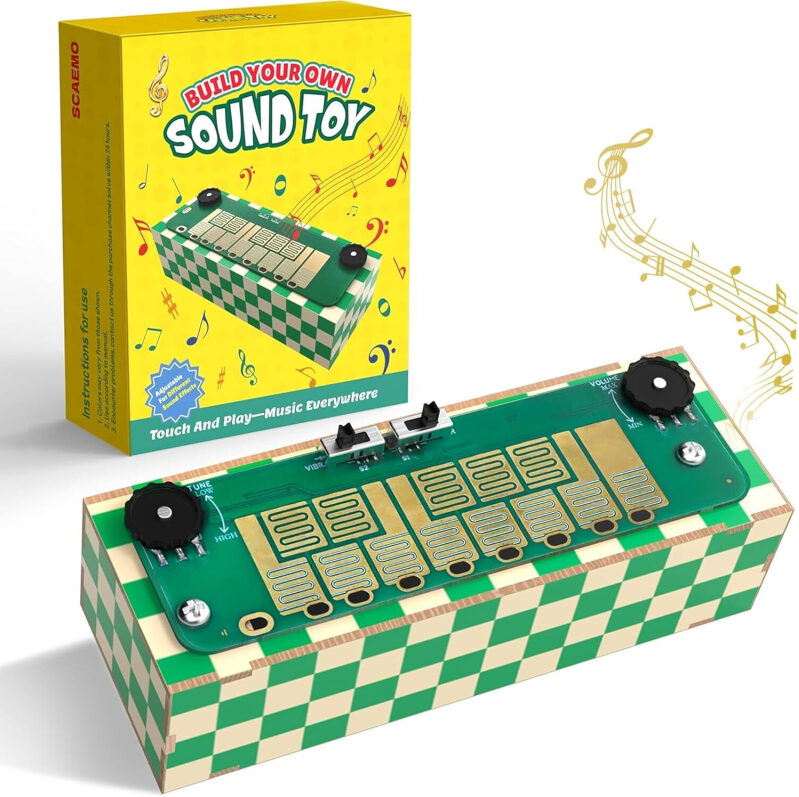 DIY Mini 8-Key Touch Sound Toy - Affordable and Engaging Music Playset