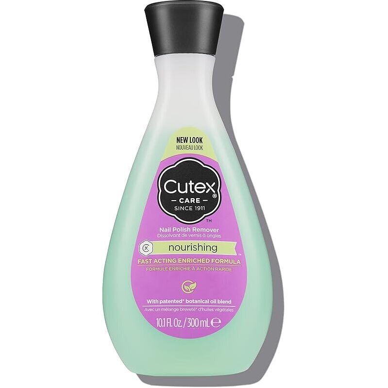 Cutex Nourishing Nail Polish Remover - 10.1oz