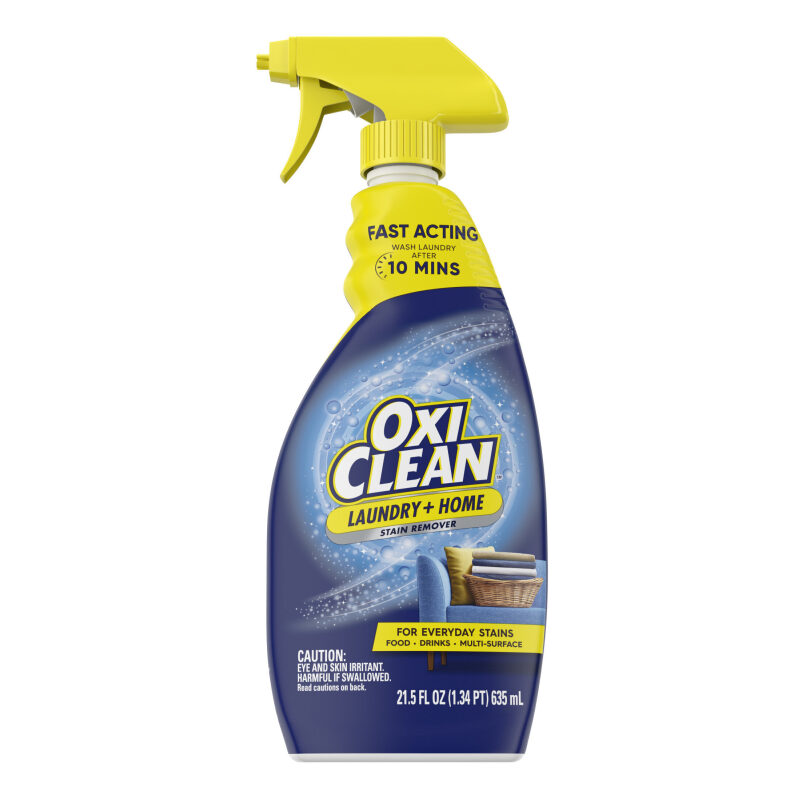 OxiClean Laundry + Home Stain Remover Spray - Fast Acting, Multi-Surface Stain Fighter