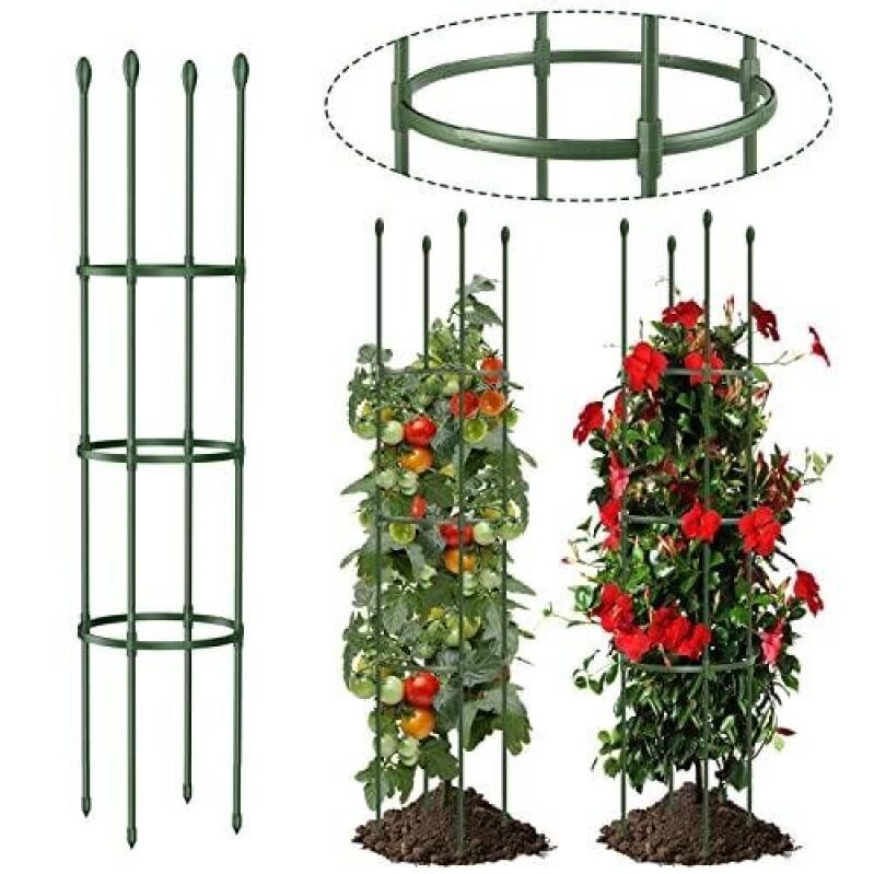 Durable 55-Inch Garden Trellises - Maximize Your Garden Space