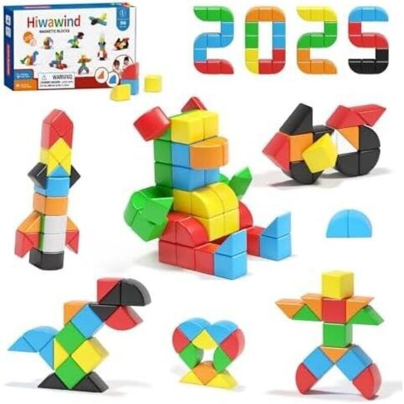 Hiwind Magnetic Building Blocks - 71% OFF - Educational & Fun Toy