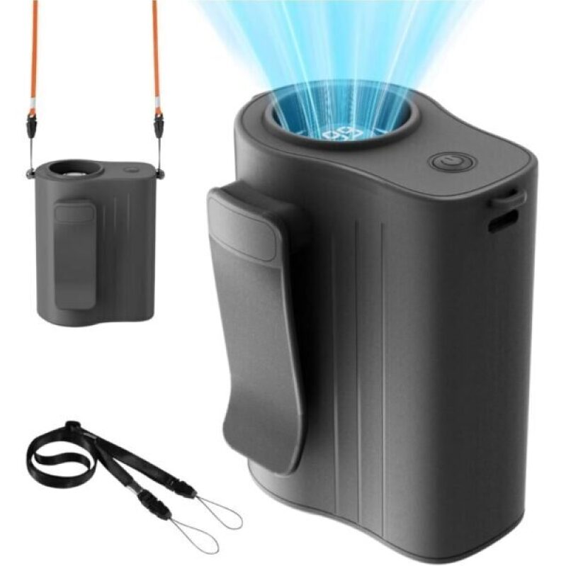 Portable Rechargeable Belt Fan with Discount