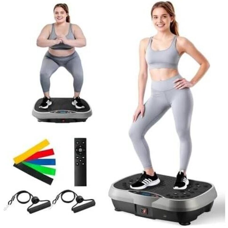 Vibration Fitness Machine with 120 Levels - 50% Discount