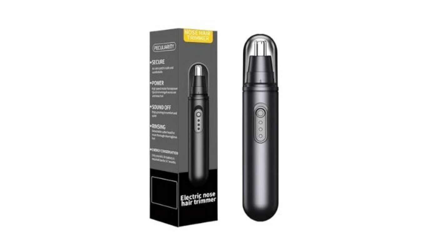 Lysandra Nose Hair Trimmer for Men: Painless Ear Hair Trimmer with 5 Month Battery Life