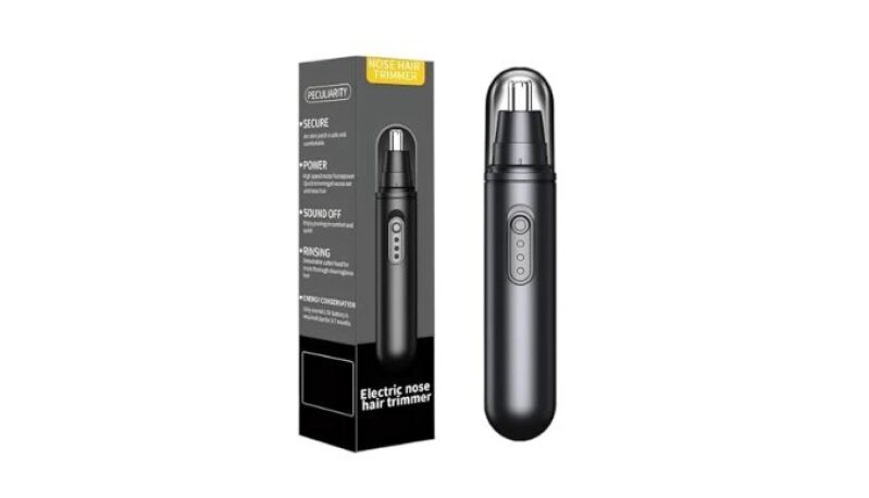 Lysandra Nose Hair Trimmer for Men: Painless Ear Hair Trimmer with 5 Month Battery Life
