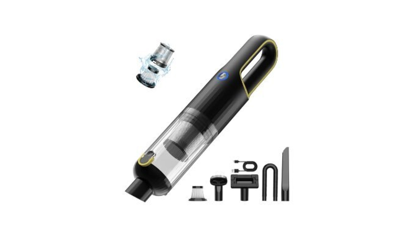 Handheld Car Vacuum Cleaner Cordless - High Power Suction