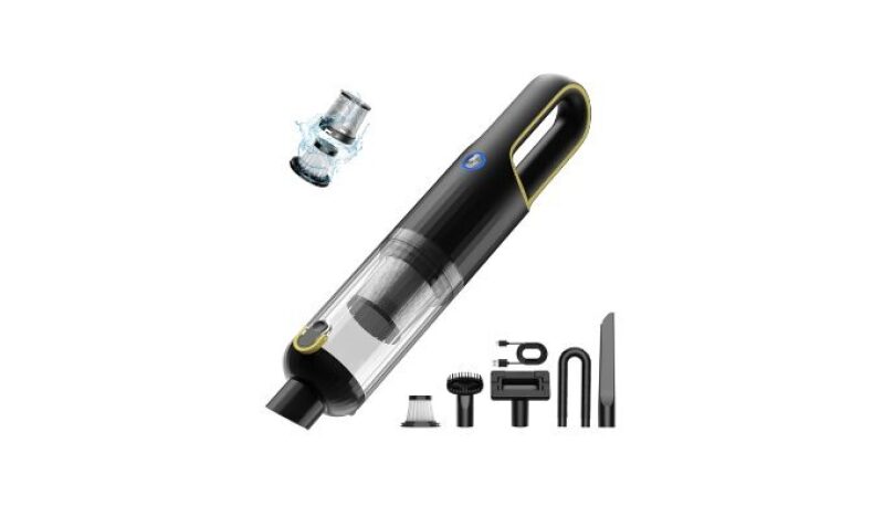Handheld Car Vacuum Cleaner Cordless - High Power Suction