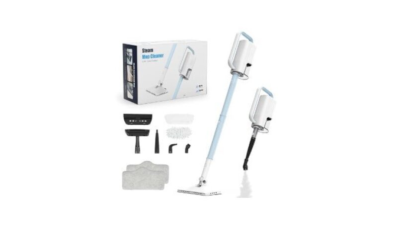 High-Efficiency 6-in-1 Rotated Steam Mop Cleaner with Dual Modes