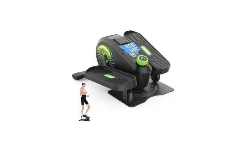 FUNMILY Under Desk Elliptical: Dual-Mode Leg Exerciser for Home/Office