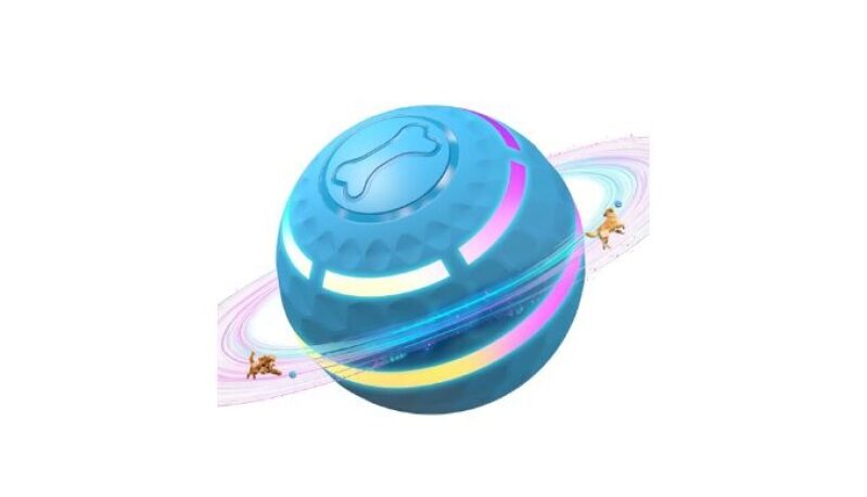 Interactive Dog Toys: Automatic Moving Dog Balls with LED Lights for Dogs