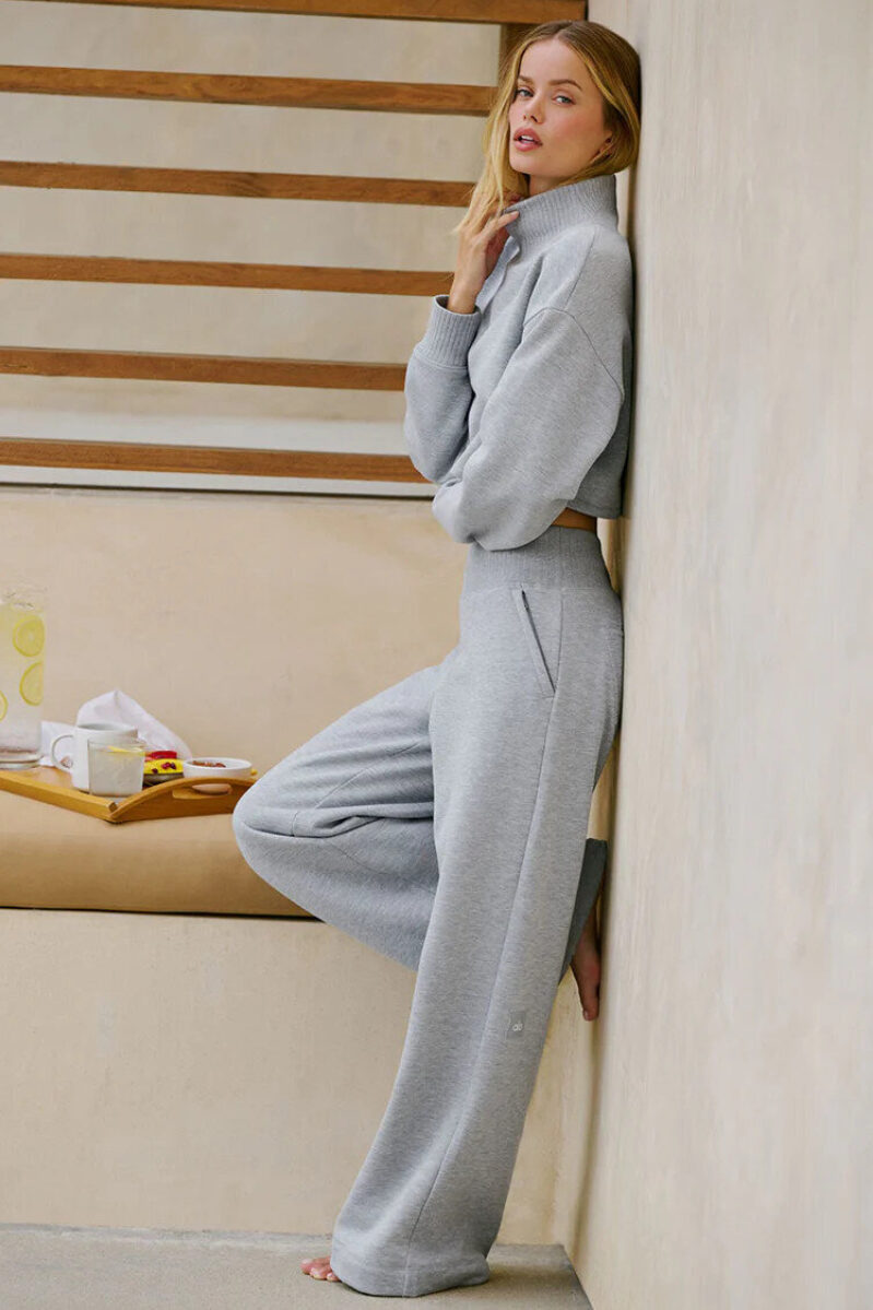 ALO Serenity Wide-Leg Trousers: Post-Discount $89, Free Shipping