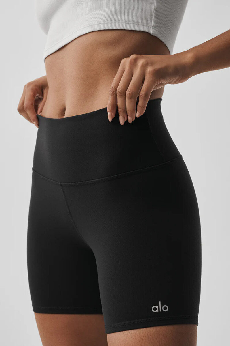 Affordable ALO Airbrush High-Waist 5-Inch Sport Shorts