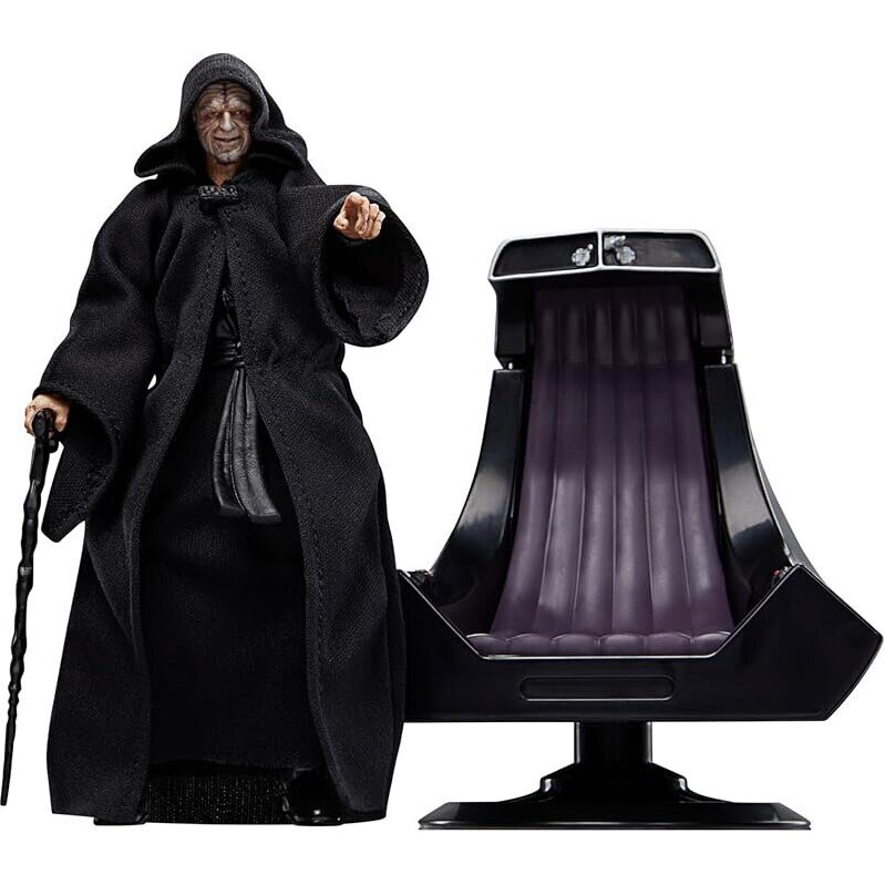Emperor Palpatine & Throne Black Series Figure: A Stellar Addition to Your Collection