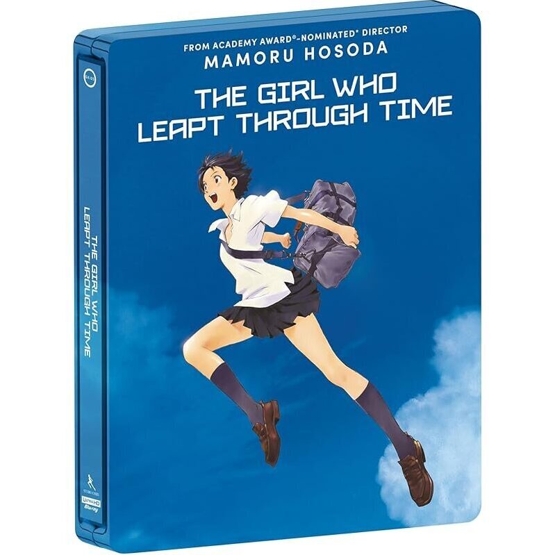The Girl Who Leapt Through Time Limited Edition Steelbook 4K Blu-ray - A Must-Have for Anime Fans
