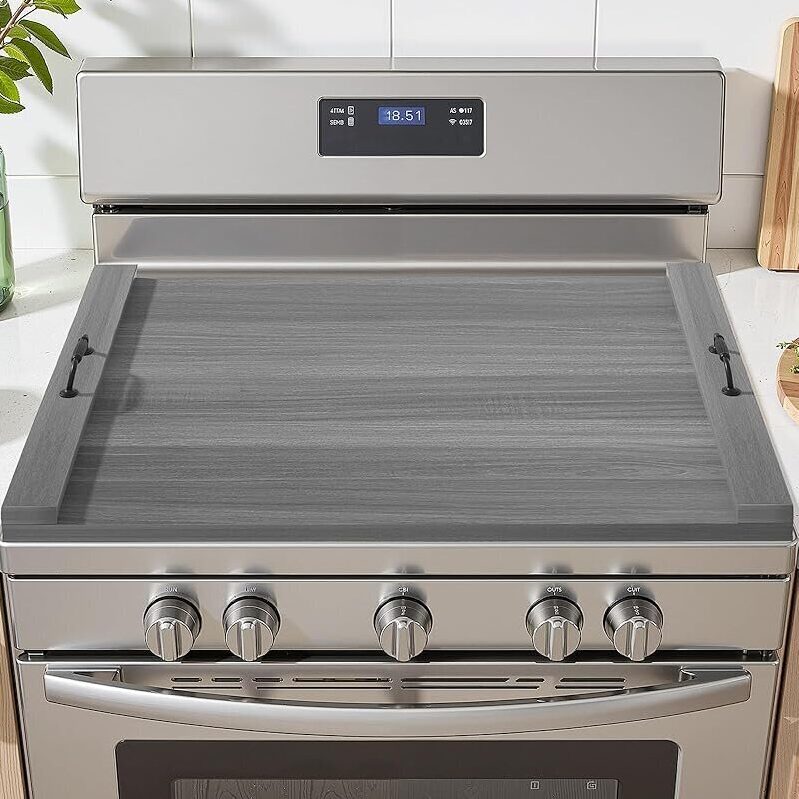 30-in x 22-in Gas Stove Top Cover - Space Expansion & Optimization