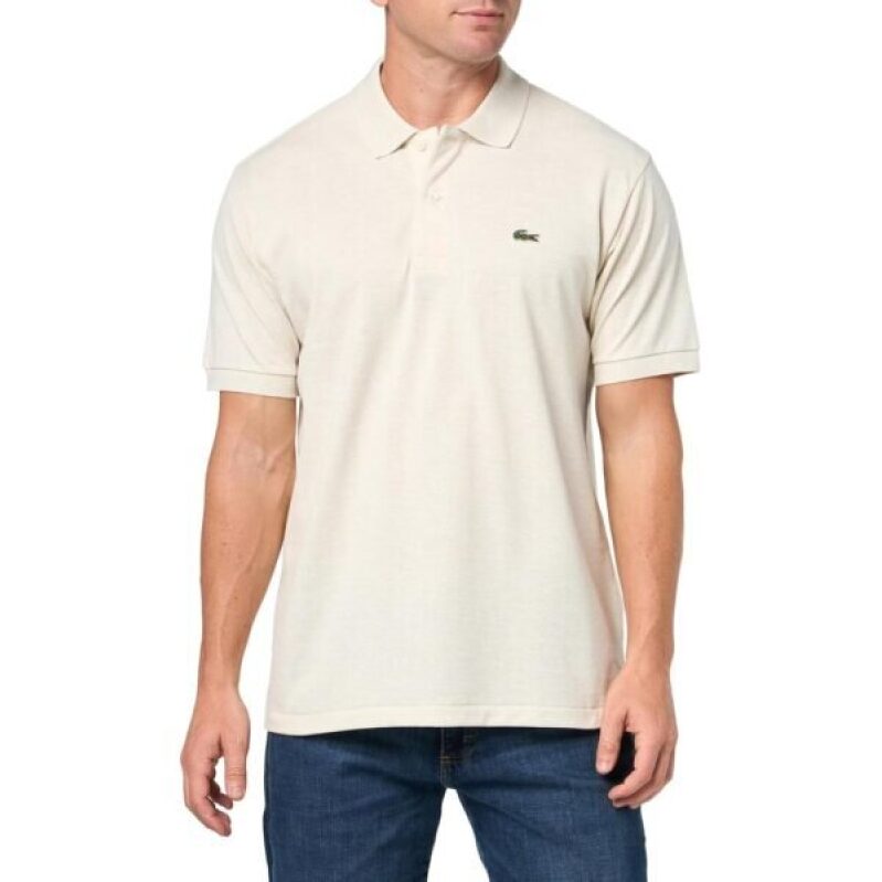 Lacoste Men's L.12.12 Small Fleece Polo Shirt, Moon Chine, X-Large -49% Off