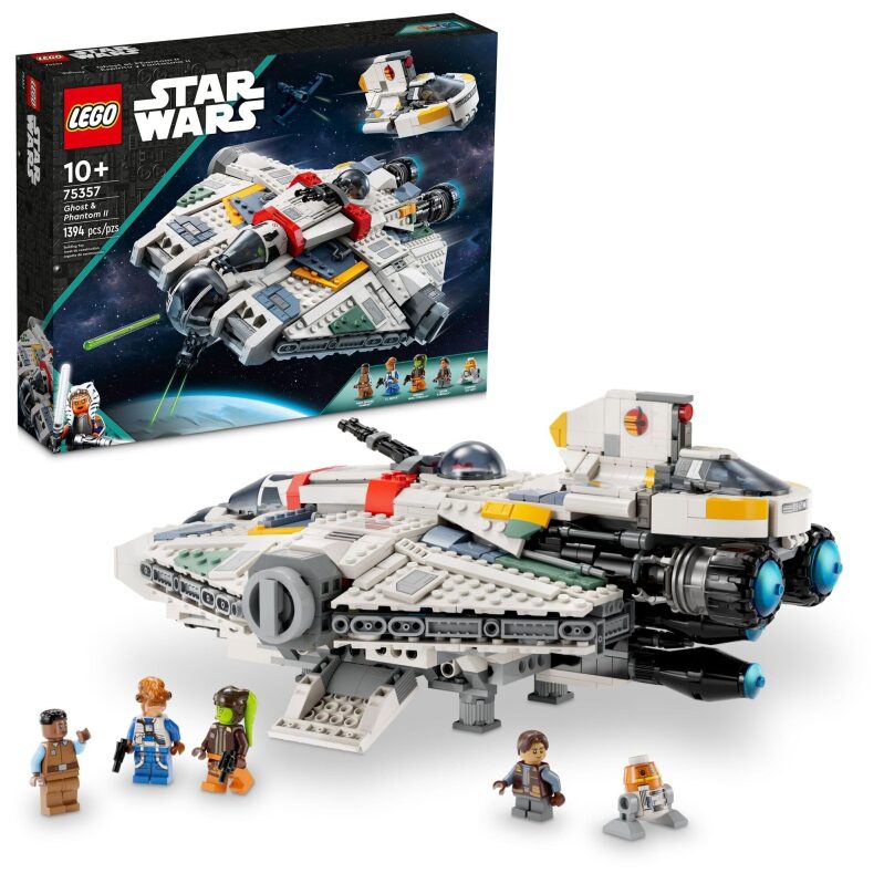 LEGO Star Wars: Ahsoka Ghost & Phantom II 75357 - Ultimate Collectible Starship Set