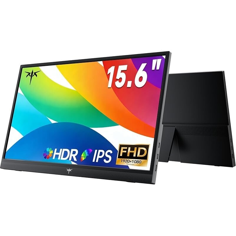 KTC H15F9 15.6 Inch FHD 1080P Portable Monitor - Ideal for On-the-Go Productivity
