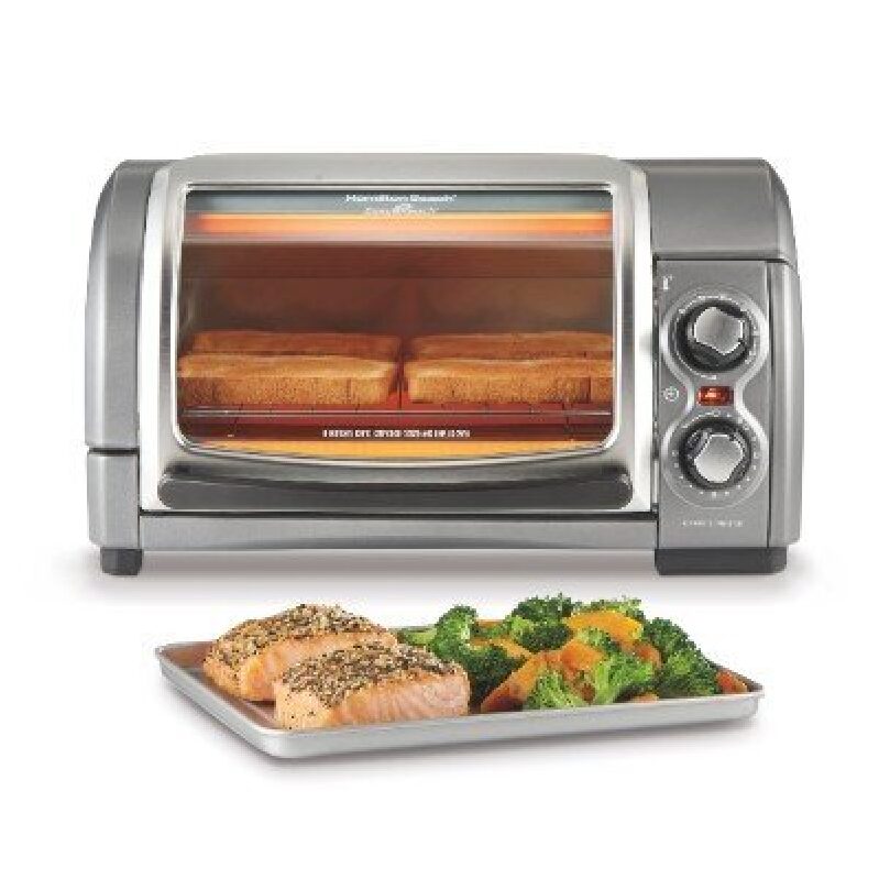 4-Slice Countertop Toaster Oven - Perfect for Small Kitchens