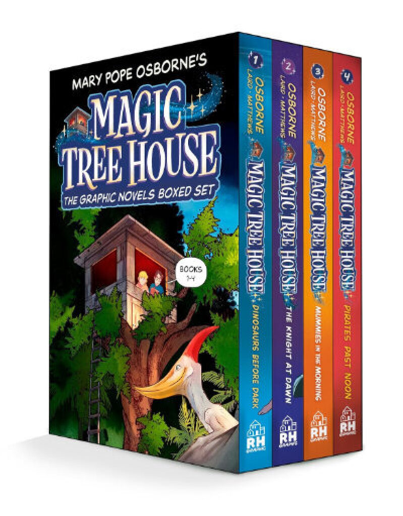 Magic Tree House Graphic Novels Boxed Set: A Timeless Adventure Collection