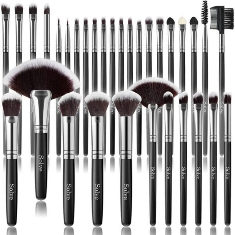32-Piece Professional Makeup Brush Set - Premium Quality for Flawless Makeup Application