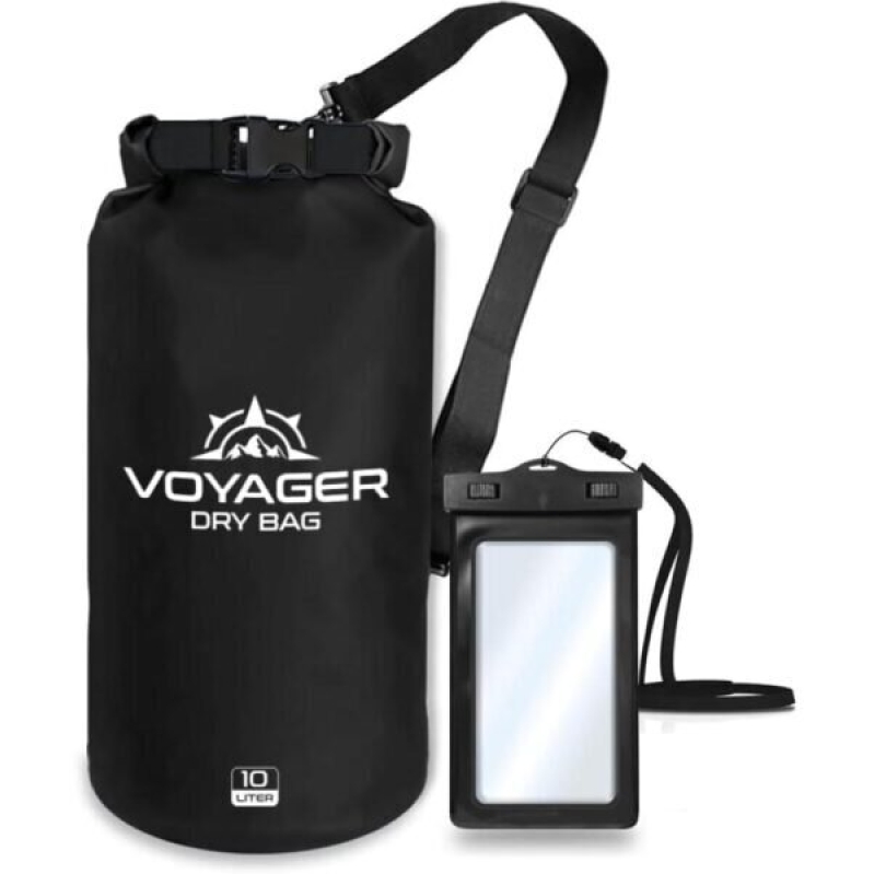 EcoGear FX Voyager Dry Bag – 10L Heavy Duty Waterproof Compression Pack