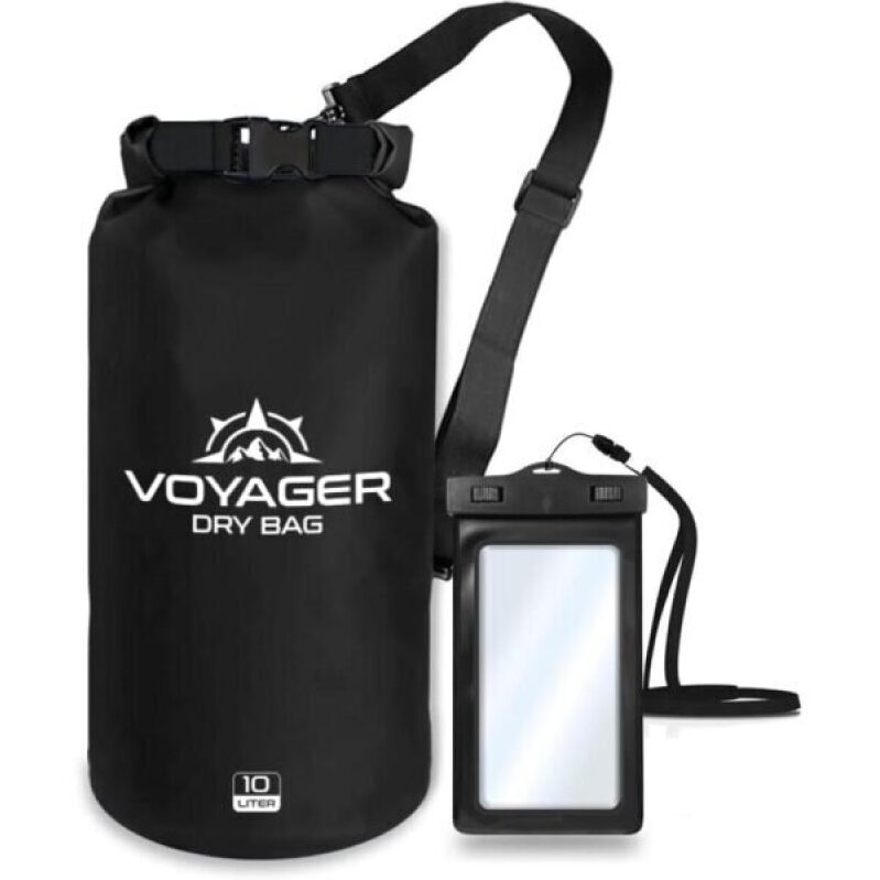 EcoGear FX Voyager Dry Bag – 10L Heavy Duty Waterproof Compression Pack