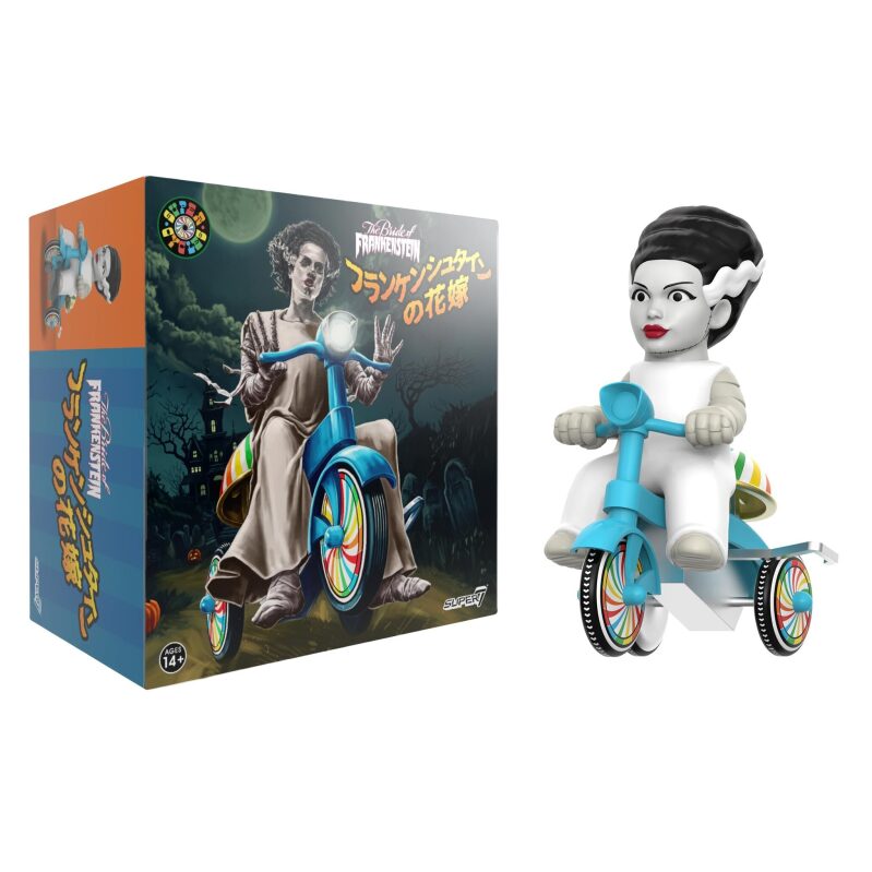 Super7 Bride of Frankenstein Action Figure with Tricycle