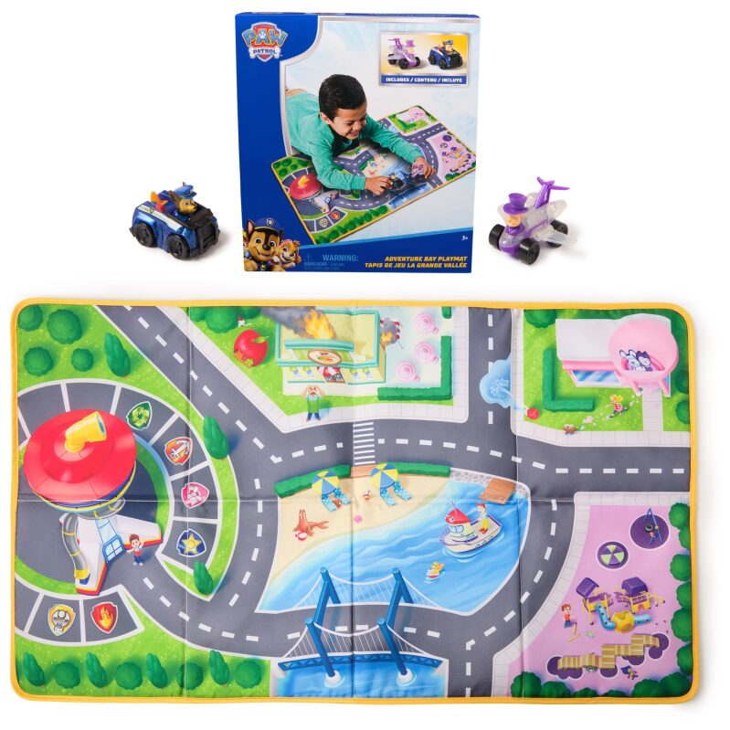PAW Patrol Pup Squad Adventure Bay Playmat - Best Deal for Kids' Playtime