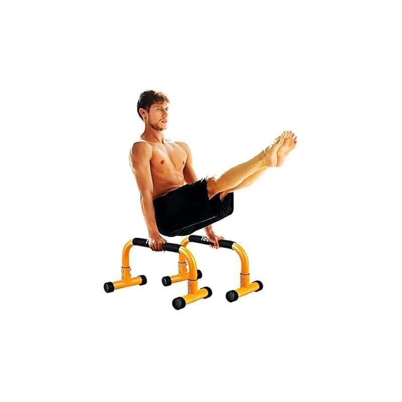 Heavy-Duty Parallel Bars for Strength Training - Ergonomic Push-Up Stands