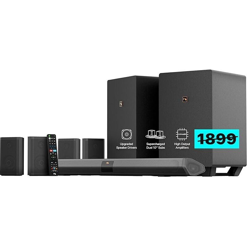 Nakamichi Shockwave Ultra 9.2.4ch Soundbar - Premium Home Theater Experience