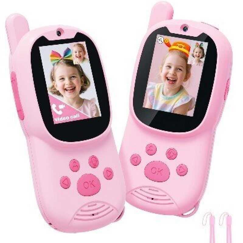 Eveedo Kids Rechargeable Walkie Talkies - 2 Pack