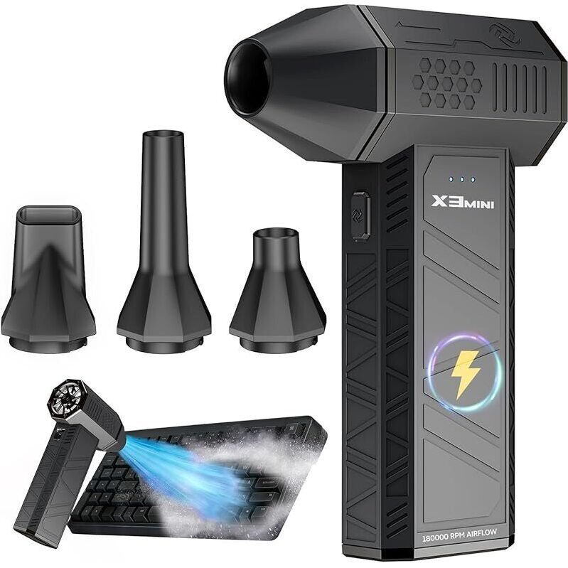 Efficient KONPAYDE Cordless Air Duster - Ideal for Home & Office